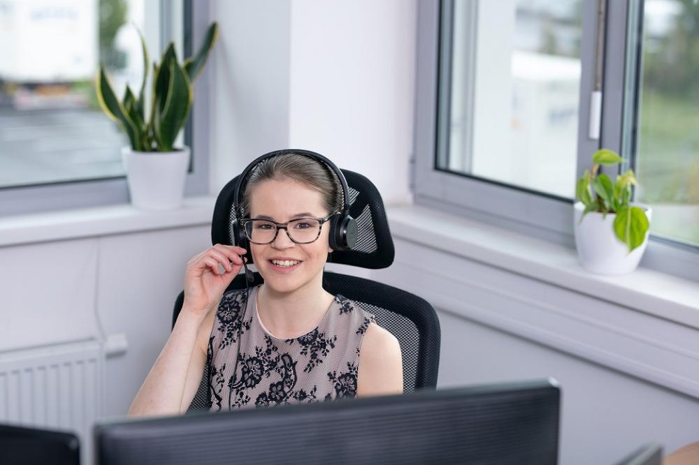 pracovnice zakaznického centra