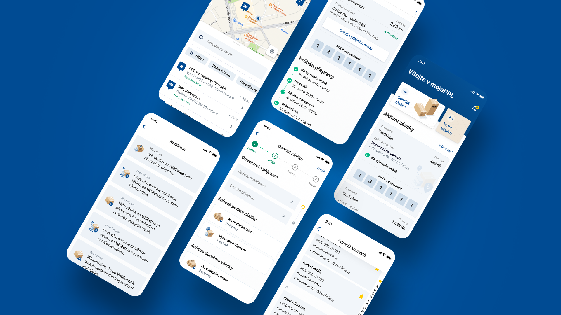 Mobilní aplikace mojePPL | PPL CZ