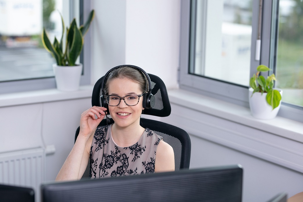 pracovnice zakaznického centra