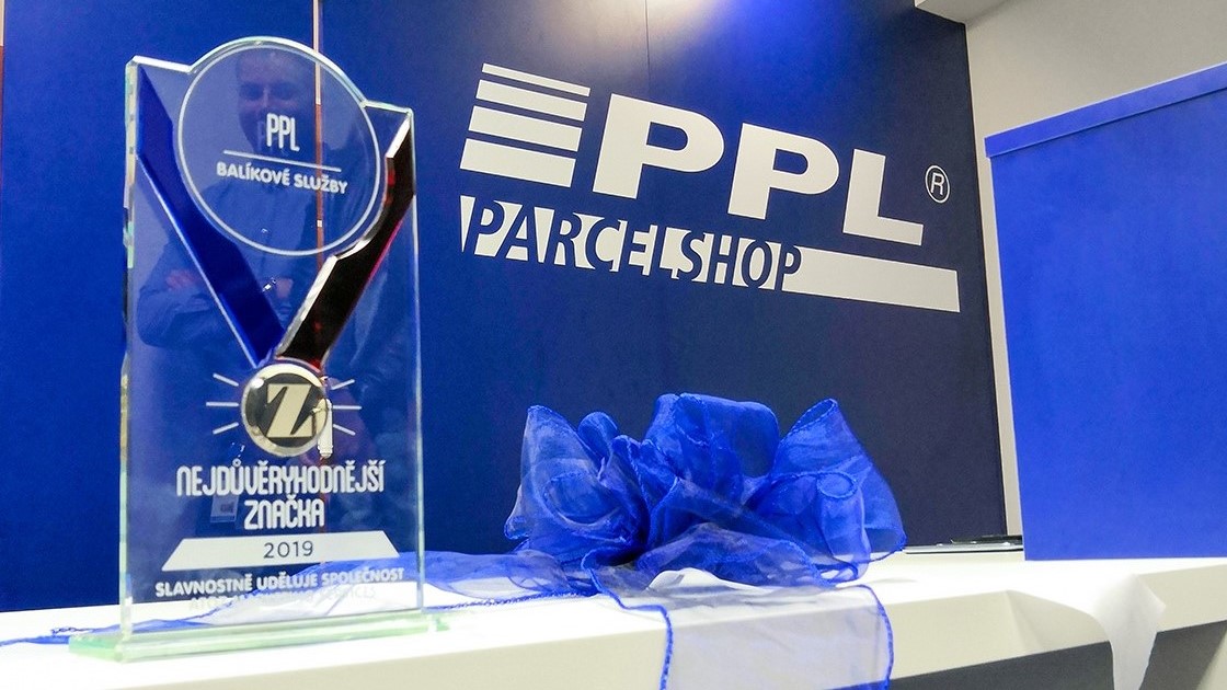 Firemní PPL Parcelshop