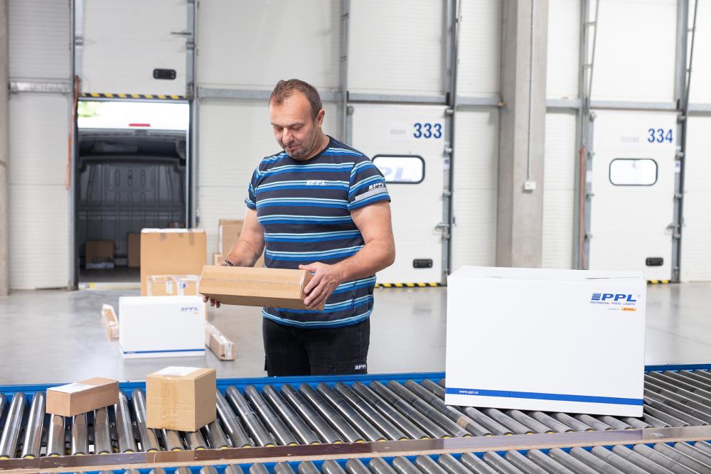 Třídění zásilek